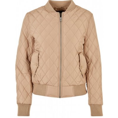 Ladies Diamond Quilt Nylon Jacket union beige – Zbozi.Blesk.cz