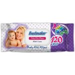 Freshmaker vlhčené ubrousky jumbo s klipem 120 ks – Sleviste.cz