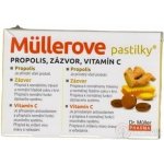 Dr. Muller Pharma Müllerovy pastilky s propolisem a zázvorem 24 pastilek – Hledejceny.cz