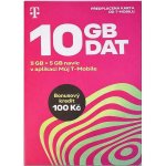 Twist SIM předplacená karta 10GB (5GB + 5GB ZDARMA) + 100 Kč kredit – Zboží Živě