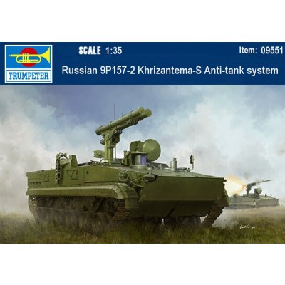 Trumpeter Russian 9P157-2 Khrizantema-S Anti-tank system 1:35