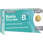 Jutavit Biotin 900 µg 100 tablet – Hledejceny.cz