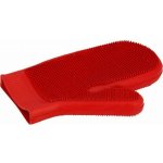 Rukavice gumová masážní Hippo Tonic červená – Zboží Dáma