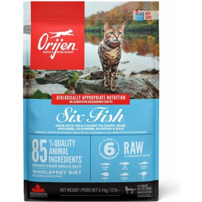 Orijen 6 FISH Cat 5,4 kg – Zboží Mobilmania