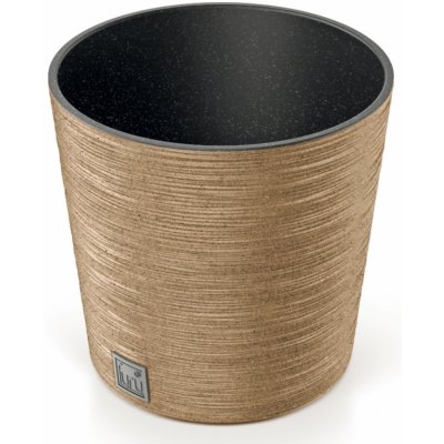 Prosperplast Květináč FURU ROUND LOW ECO WOOD 30 cm naturo – Zbozi.Blesk.cz