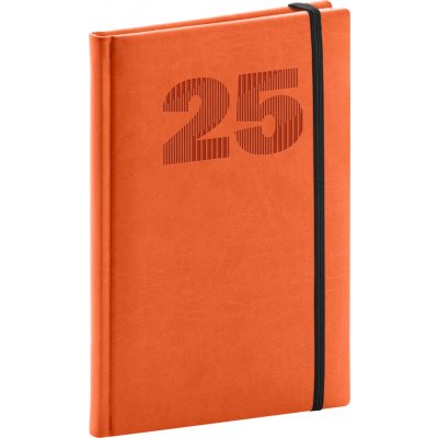 Presco Group Vivella Top A5 Týdenní 2025 oranžový – Hledejceny.cz