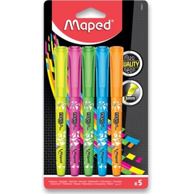 Maped 34027 Fluo Peps 5 ks – Zbozi.Blesk.cz
