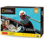 CubicFun 3D puzzle National Geographic: Náměstí svatého Marka 107 ks – Hledejceny.cz