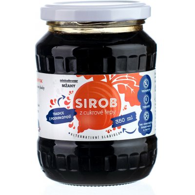 Minicukrovar Mžany Sirob z řepného cukru 350 ml – Zbozi.Blesk.cz