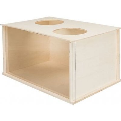 Trixie Box na norování pro králíky dřevo/akryl 58 x 30 x 38 cm