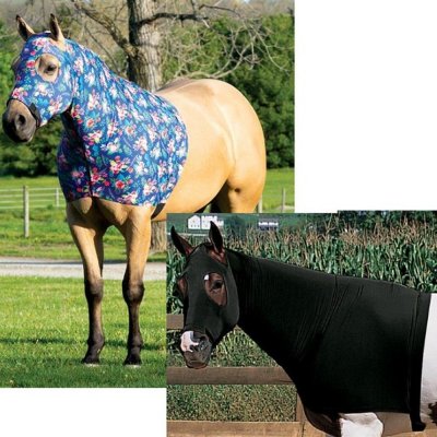 Weaver Vesta s kuklou pro koně EquiSkinz Sleeze černá