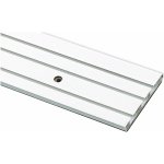 Gardinia Záclonová kolejnička třídrážková GE3 bílá 210 cm – Zboží Mobilmania