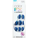 KISS Samolepící nehty imPRESS Color FX Reconnect 30 ks – Zboží Dáma