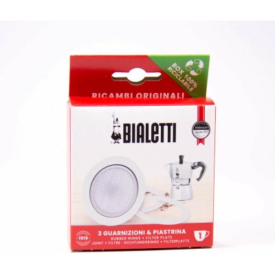 Bialetti Moka těsnění + filtr 1 šálek – Hledejceny.cz