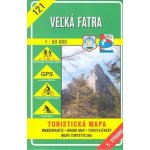 Veľká Fatra 1:50 000 121 Turistická mapa – Zboží Dáma Veľká Fatra 1:50 000 121 Turistická mapa – Zboží Dáma