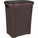 Orion s víkem RATAN 55 l hnědý – Zboží Dáma