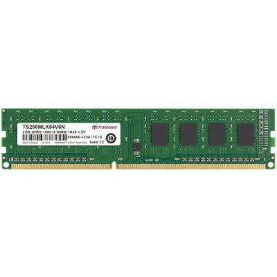 Transcend DDR3 2GB CL11 TS256MLK64V6N – Hledejceny.cz