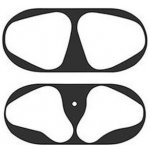 FixPremium - Nálepka proti Prachu pro AirPods 1 a 2, černá – Zboží Mobilmania