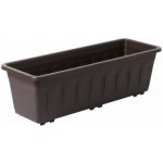 Plastkon Samozavlažovací truhlík Garden 60x14x17 cm hnědý