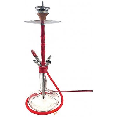 Hookah Flame HU54 Fourtimate červená až 4 hadice 70 cm – Zbozi.Blesk.cz