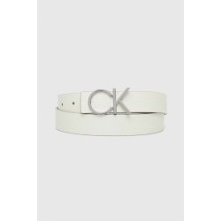 Calvin Klein Oboustranný kožený pásek dámský zelená K60K611904