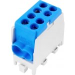 ELEMAN Svorkovnice rozbočovací HLAK 25 1/2 M2, 80A, 1pól., IP20, modrá, DIN 6512 – Zboží Mobilmania