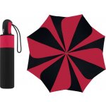 Pierre Cardin Sunflower Red & Black dámský skládací deštník černo červený – Zboží Mobilmania