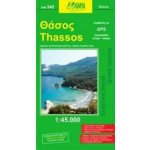 mapa Thassos 1:45 t. – Zboží Mobilmania