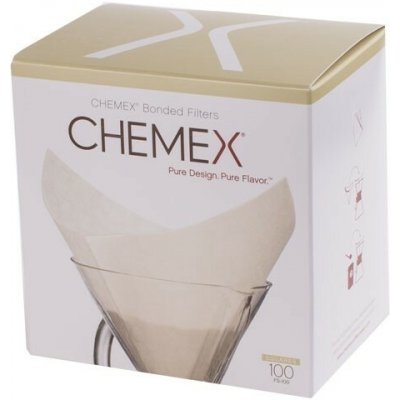Chemex papírové filtry čtvercové 100 ks – Hledejceny.cz