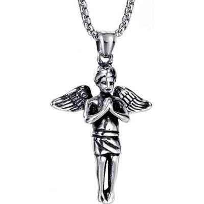 Impress Jewelry Přívěsek s řetízkem anděl prukiel stříbrný 2207061347442133 – Zboží Mobilmania