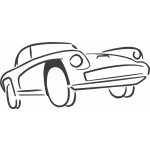Auto plastová šablona 049 D 29x29cm – HobbyKompas.cz