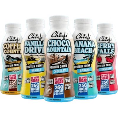 Chiefs Protein Drink 330 ml – Zboží Dáma