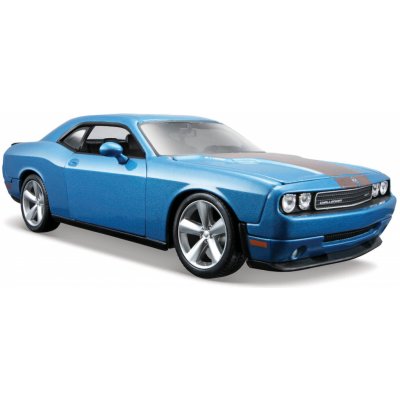Maisto 2008 Dodge Challenger SRT8 metal modrá 1:24 – Zboží Dáma