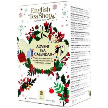 English Tea Shop Adventní kalendář Bílá krabička 24 sáčků