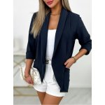 Fashionweek sako bez zapínání IT-BIANCO Tmave modry – Zboží Mobilmania