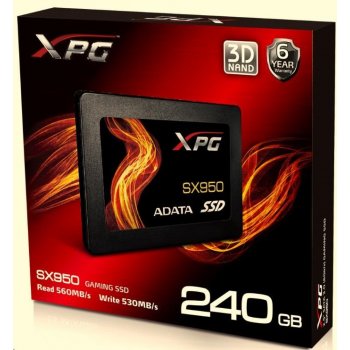 ADATA SX950 240GB, 2.5", SATAIII, ASX950SS-240G