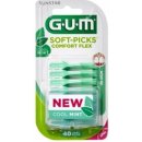 Mezizubní kartáček GUM Soft-Picks Regular masážní mezizubní kartáčky s fluoridy ISO 1 40 ks