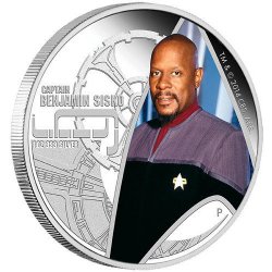 Perth Mint Star Trek Captain Sisko Proof 1 oz