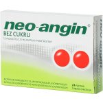 NEO-ANGIN BEZ CUKRU ORM 1,2MG/0,6MG/5,72MG PAS 24 – Zboží Dáma