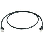 Telegärtner 21.15.3550 S/FTP patch, kat. 6a, LSOH, 0,5m, černý – Hledejceny.cz