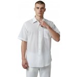 Vesta pánská společenská košile s krátkým rukávem bílá – Zboží Dáma