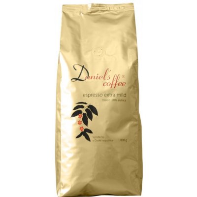 Daniels coffee 100% Arabica Espresso Extra mild 1 kg