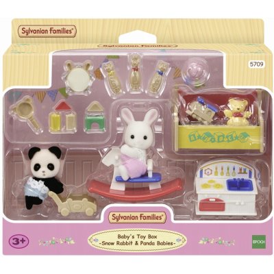 SYLVANIAN FAMILIES HERNA PANDA KRÁLÍK 5709 – Zboží Mobilmania