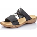 Rieker dámské pantofle 60885-00 černá – Hledejceny.cz