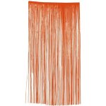 Guirca Party závěs Oranžový 100 x 200 cm – Zboží Dáma
