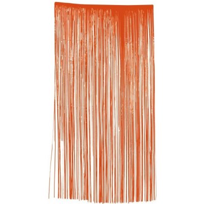 Guirca Party závěs Oranžový 100 x 200 cm – Zboží Dáma