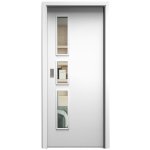 Sapeli Elegant Komfort M33 posuvné bílá perla 80 x 210 cm Čiré sklo – Hledejceny.cz