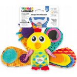 Lamaze chrastítko páv Emil – Zboží Mobilmania