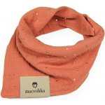 Maceshka slintáček Nature jednoduchý se zlatým puntíkem Marsala zlatý puntík – Zboží Mobilmania