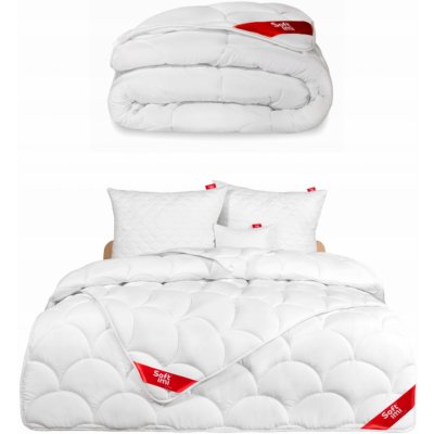 Softimi Přikrývka celoroční antialergická 200x220 2x70x80 – Zboží Mobilmania